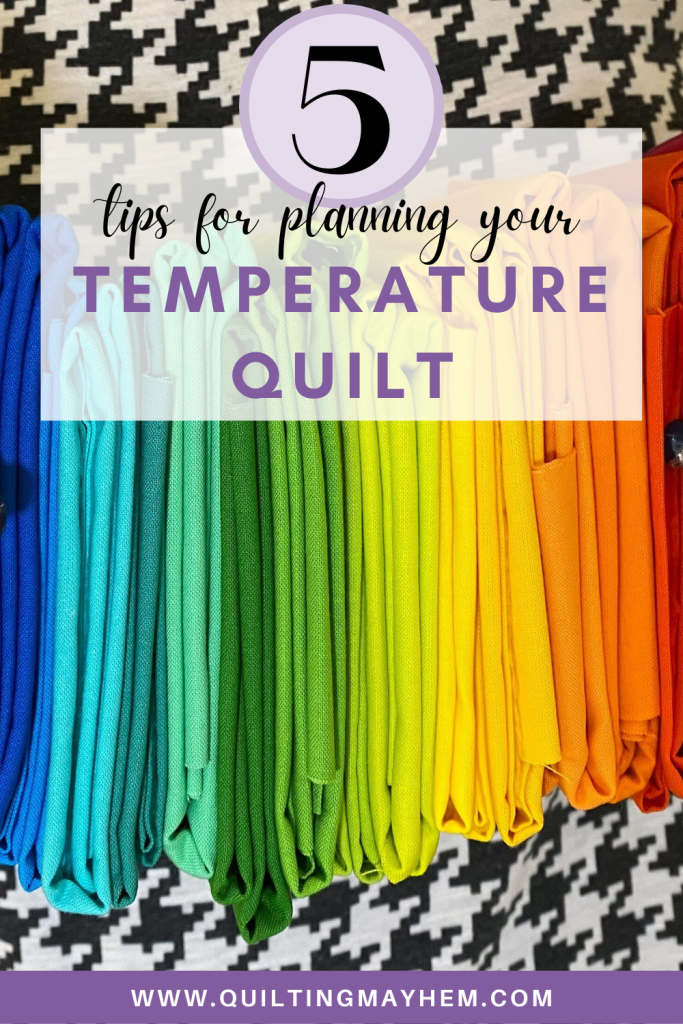 Temperature Quilt Along 2020 - Quilting Mayhem Maker's Blog