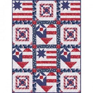 Hey Hey USA Pattern - Free Quilt Pattern