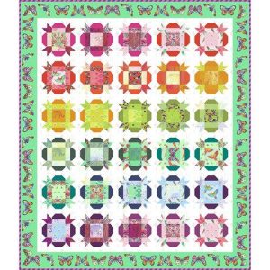 Hibiscus Quilt Pattern - Free Quit Pattern